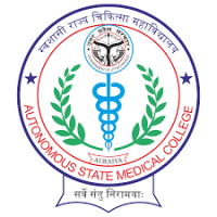 Autonomous State Medical College and Hospital Auraiya Logo